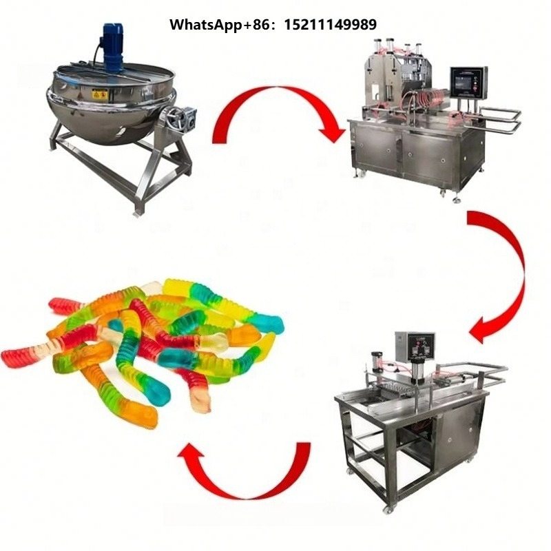Gummy Candy - グミキャンディ製造機、ゼリースイーツキャンディ製造機