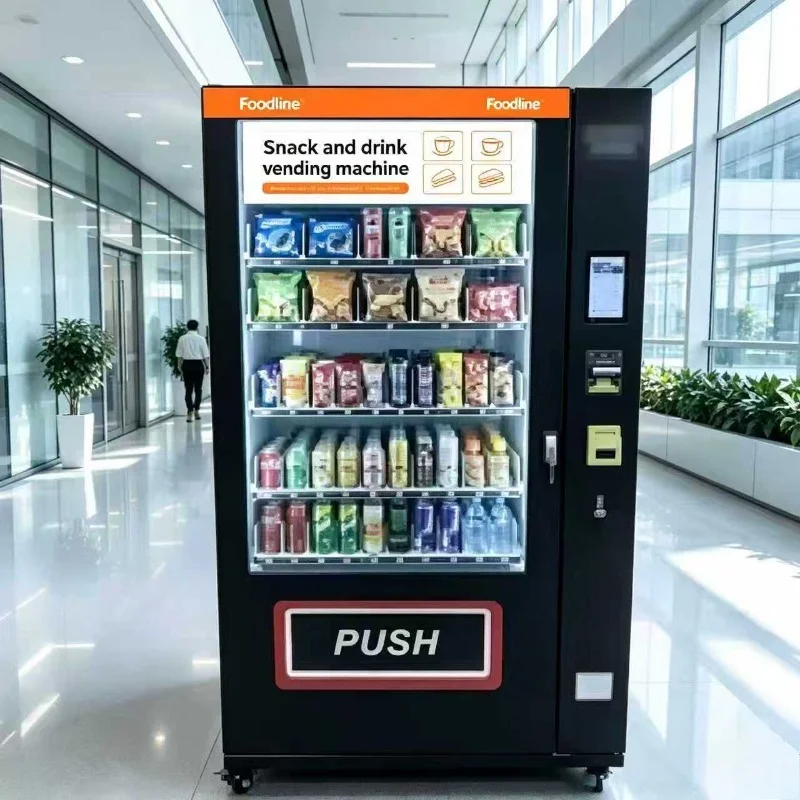 Food Snacks Drinks - フードライン コンボ スナック＆ドリンク 自動販売機 カスタム外観 商業用飲料・食品自動販売機