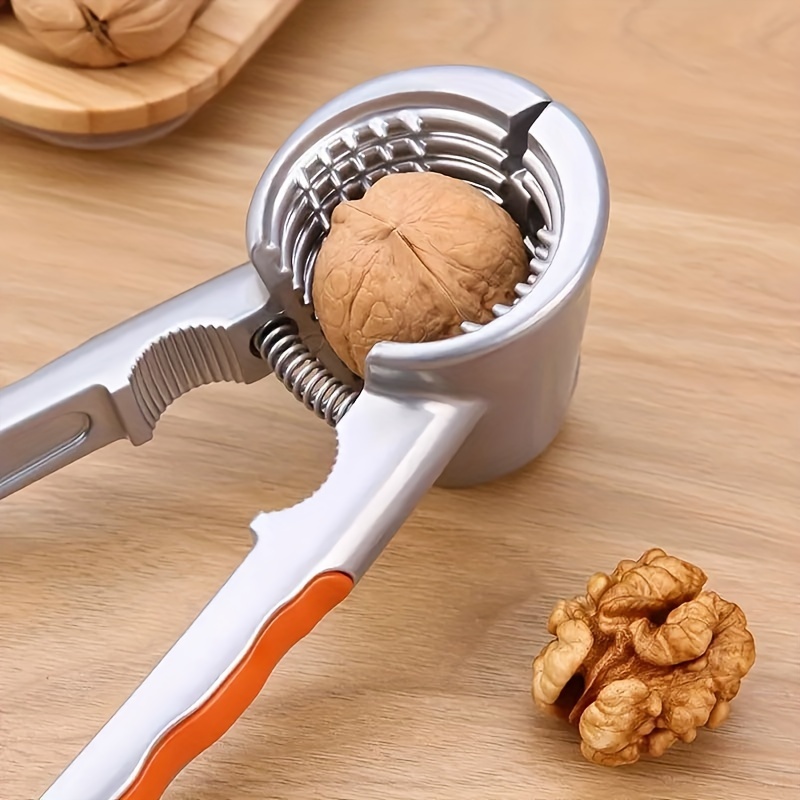 Dried Fruit - 多用途で使いやすいアルミニウム製くるみ割り人形 - 家庭やレストランで使用できる簡単なクルミとドライフルーツオープナー