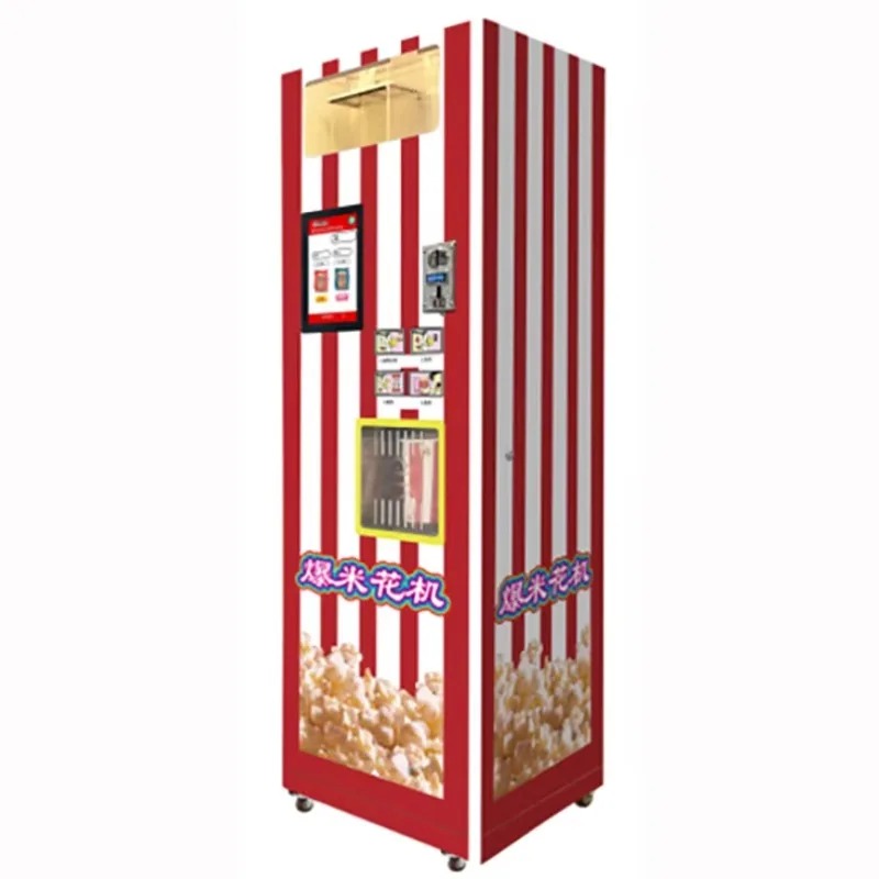 Popcorn - カスタマイズされた中国製ガス式業務用ポップコーン製造機、業務用ポップコーン自動販売機