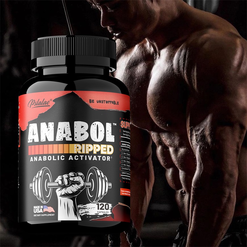 Protein Bar - マッスルビルダーカプセル - 筋力、持久力、タンパク質合成、筋肉量、腹筋、エネルギーの増加に役立ちます