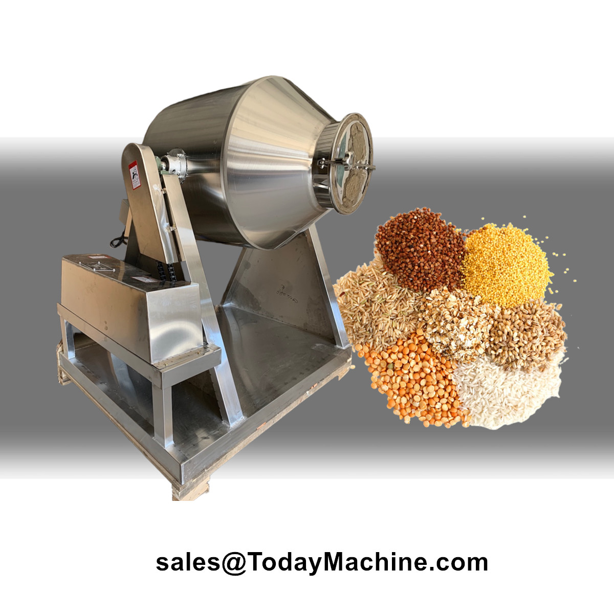食品グレードの回転ドラムミキサー（ナッツ・ドライフルーツ用） - Nuts Mix のレビューと価格