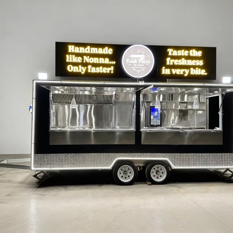 移動式ケータリングフードトレーラー、ポータブル商業用フードカ - Food Snacks Catering のレビューと価格