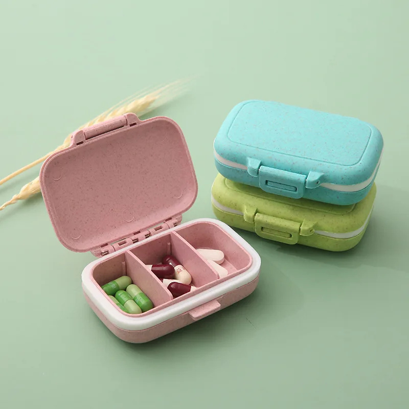 1-6 個ミニポータブル丸薬オーガナイザーケースピルボックス - Seaweed Snack のレビューと価格