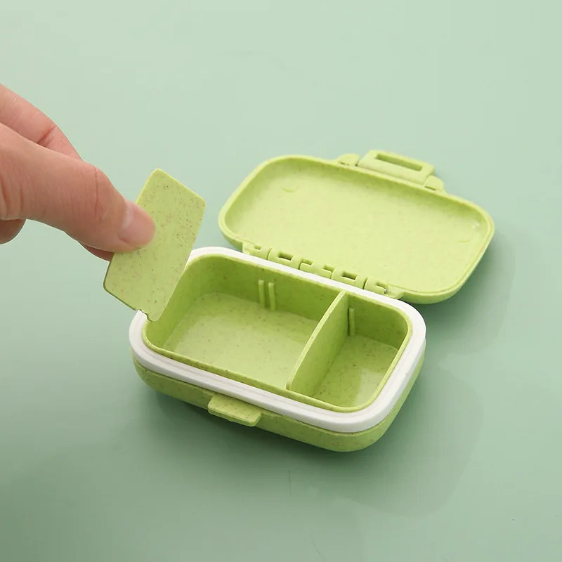 1-6 個ミニポータブル丸薬オーガナイザーケースピルボックス - Seaweed Snack のレビューと価格