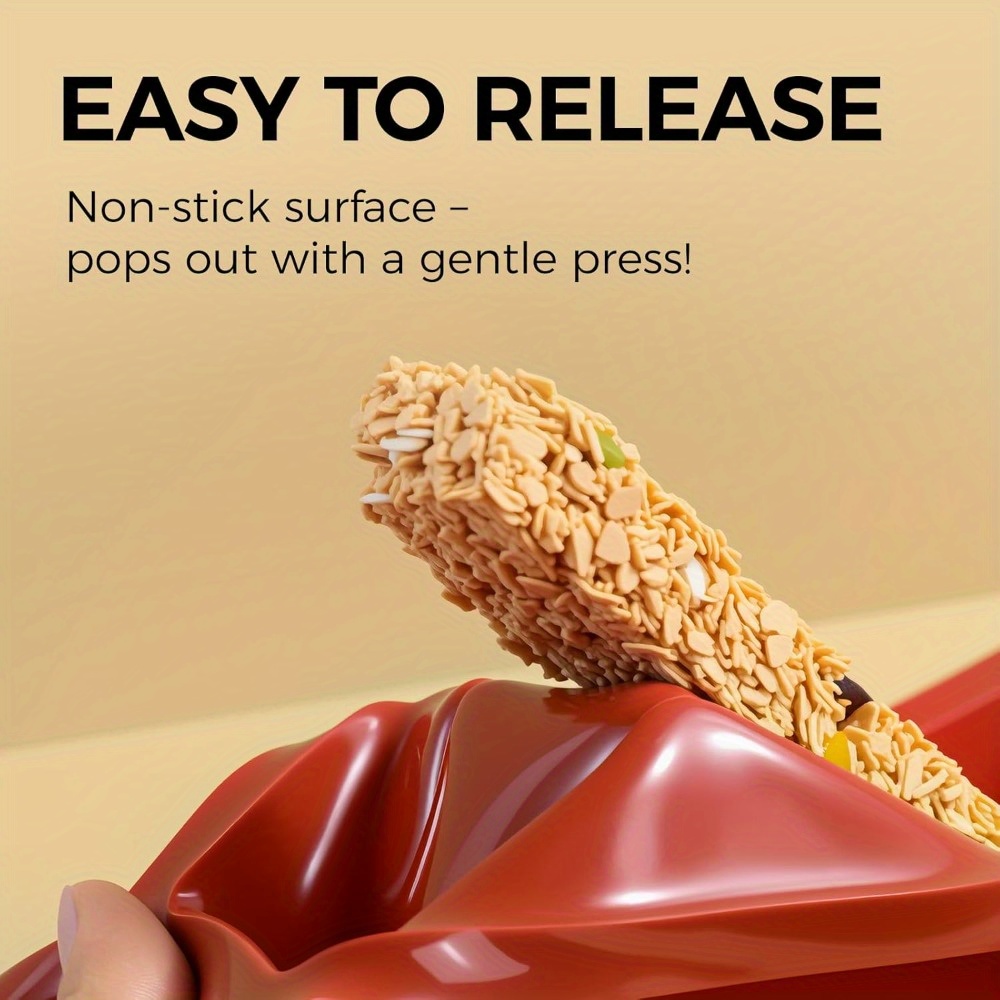 8 キャビティ シリコーン グラノーラ バー型 1 個 -  - Protein Bar のレビューと価格