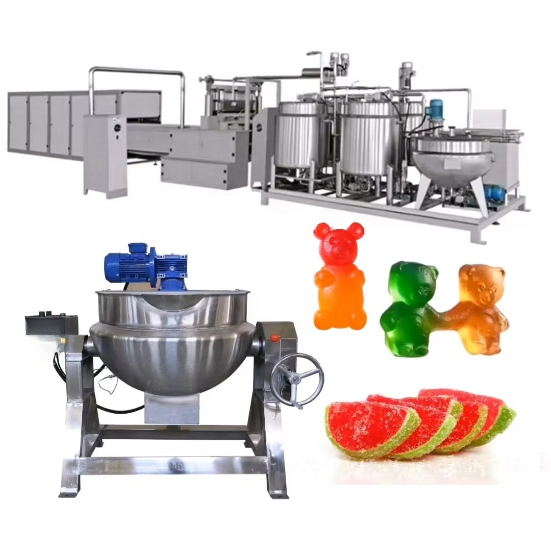 高速小型自動ゼリーキャンディ製造機械ライン、ハードキャンディ - Gummy Candy のレビューと価格