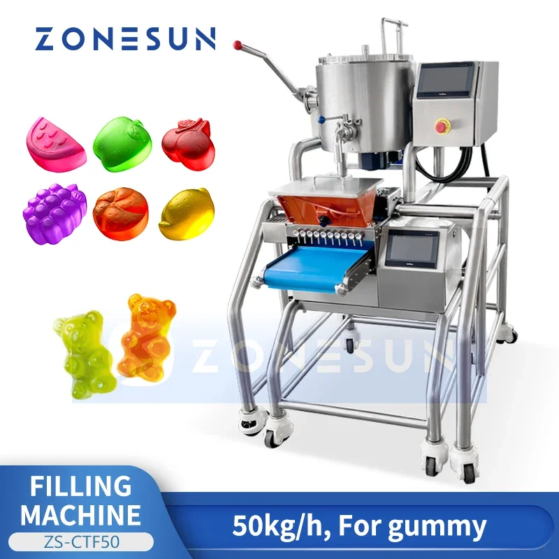 ゾーンサン ホット液体充填機 グミキャンディ製造 グミデポジ - Gummy Candy のレビューと価格
