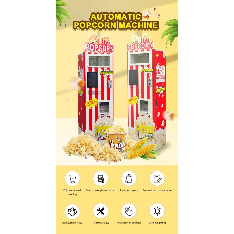 業務用カスタマイズ新型自動ポップコーン製造販売機（映画館/バ - Popcorn のレビューと価格