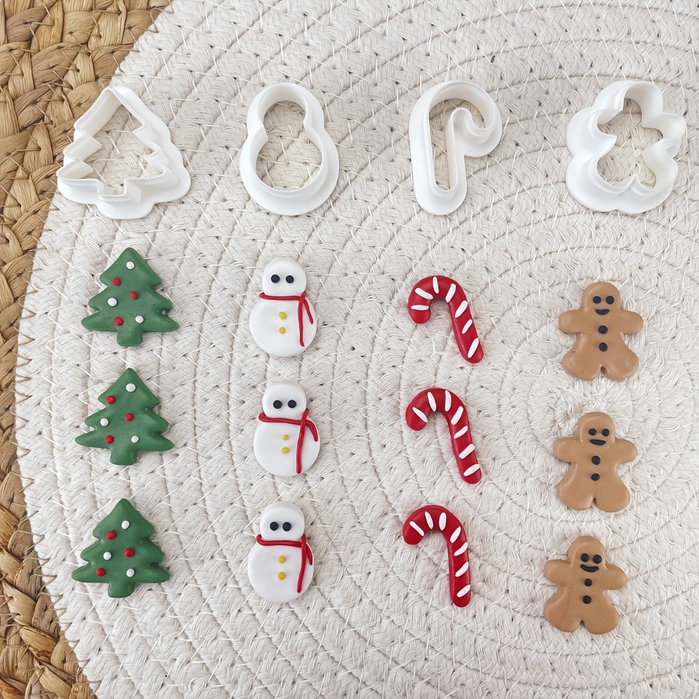 6個入りクリスマスティックタックトーコッキーカッターセット、 - Cookies Pack のレビューと価格