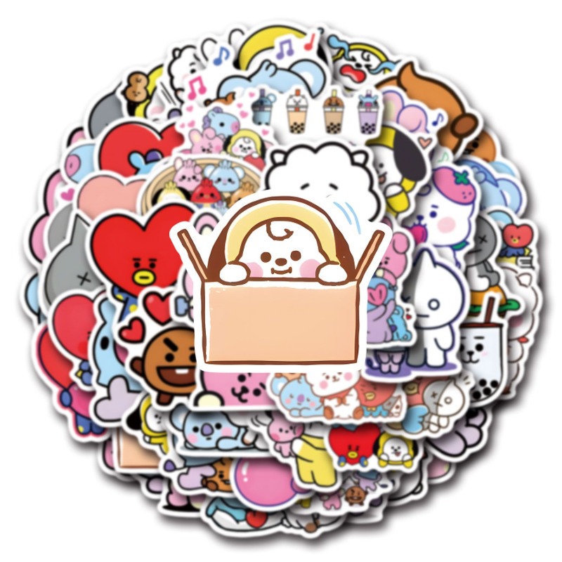 100/200枚入り BT21 チミー、クッキー、コヤ、RJ - Cookies Pack のレビューと価格