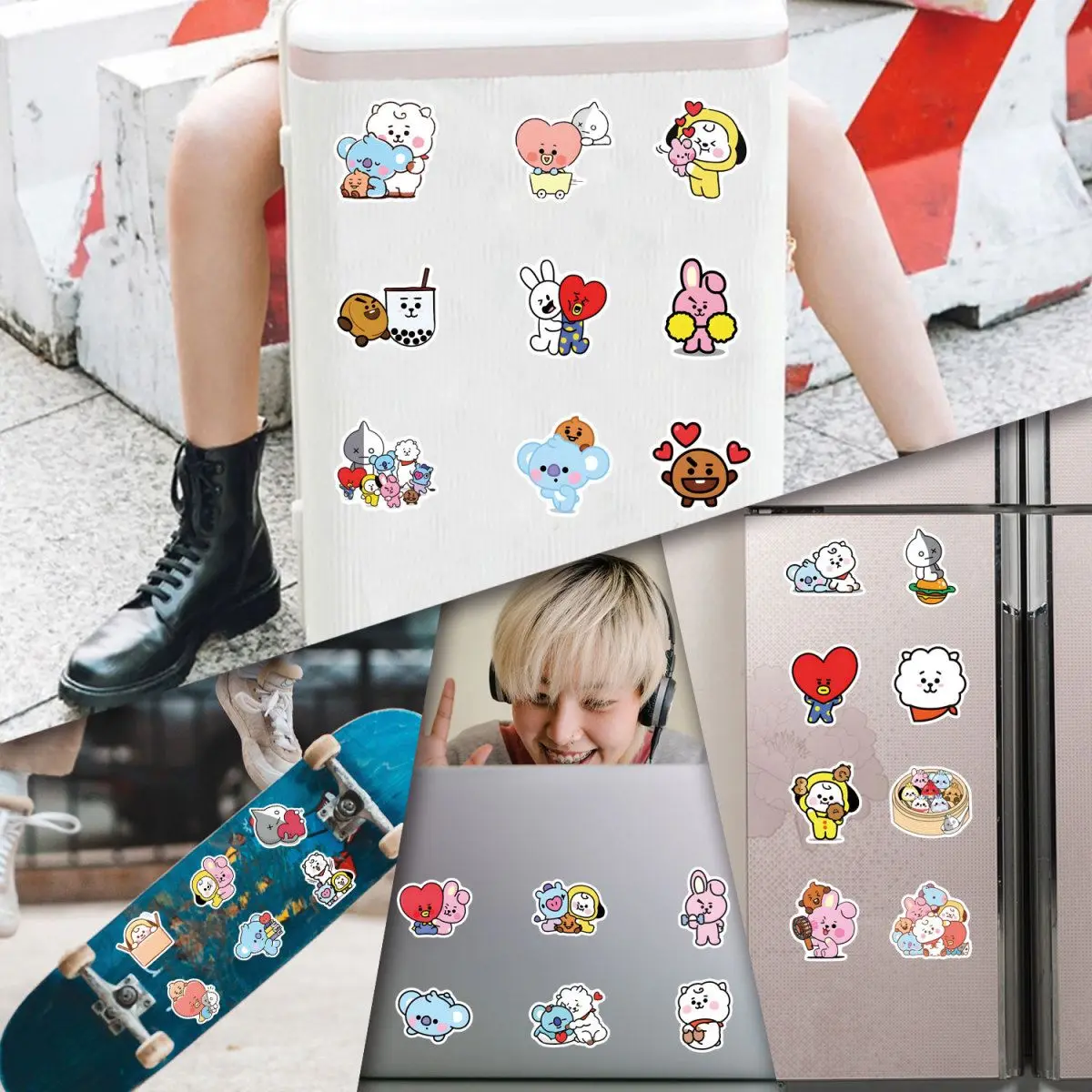 100/200枚入り BT21 チミー、クッキー、コヤ、RJ - Cookies Pack のレビューと価格