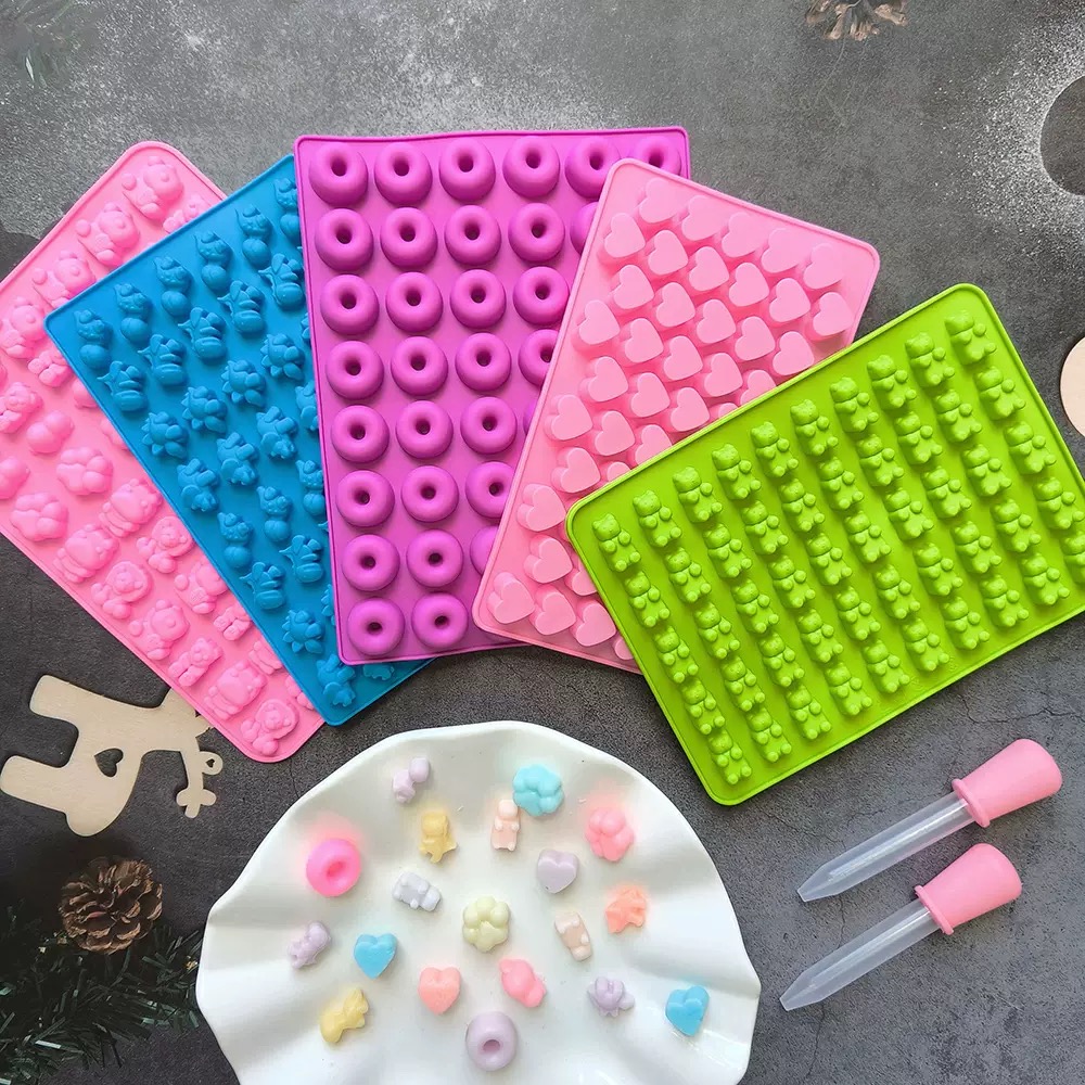 ラブハートグミチョコレートキャンディ型、ミニグミ型（ドロッパ - Gummy Candy のレビューと価格