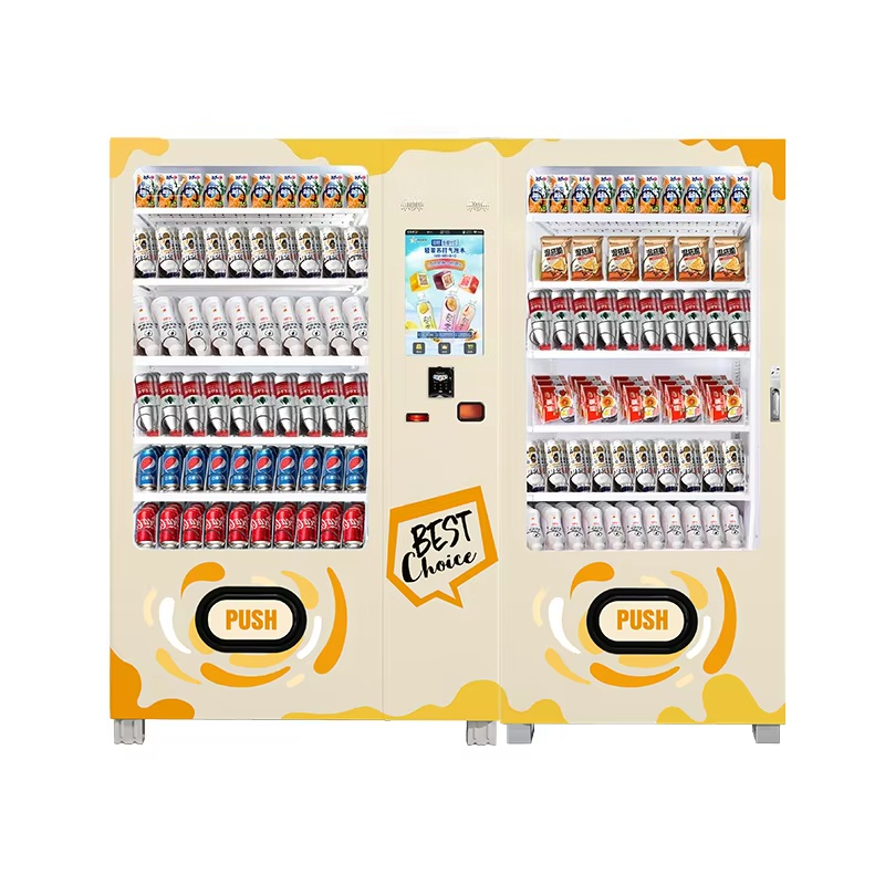 自動冷蔵飲料販売機スマート飲料スナック食品ディスペンサー商業 - Food Snacks Drinks のレビューと価格