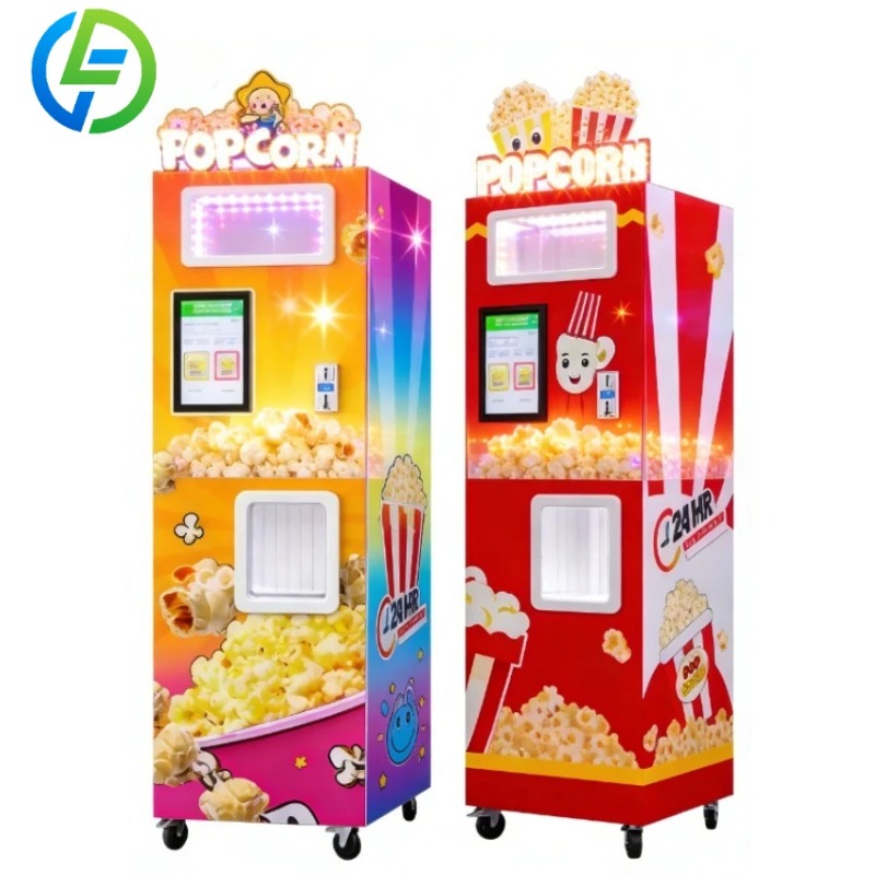 カスタマイズ可能な工場直送新型自動ポップコーン販売機 110 - Popcorn のレビューと価格