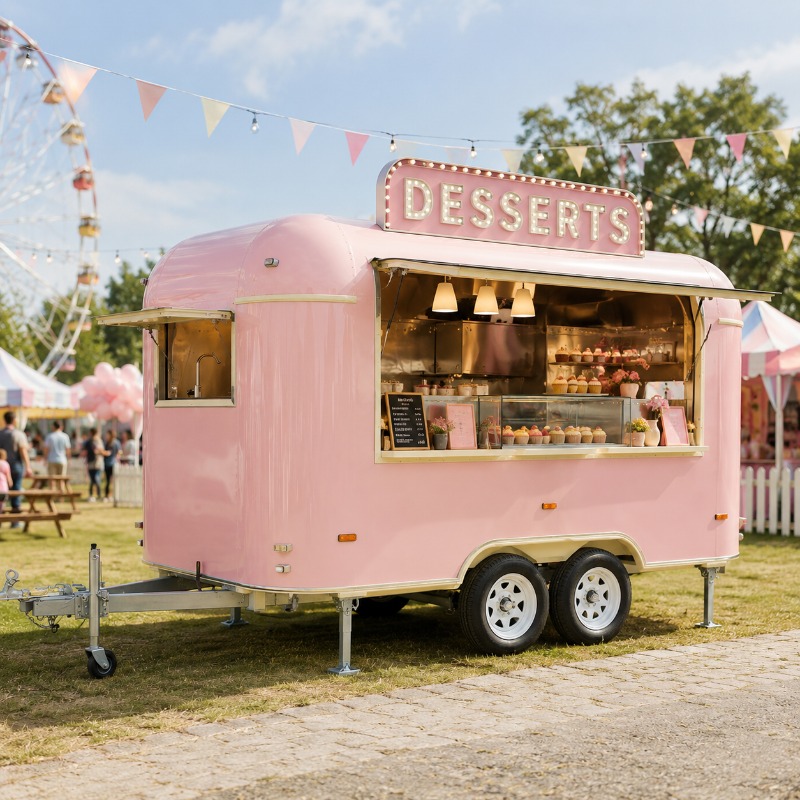 フードトラック トレーラー ストリートケータリング カスタム - Food Snacks Catering のレビューと価格