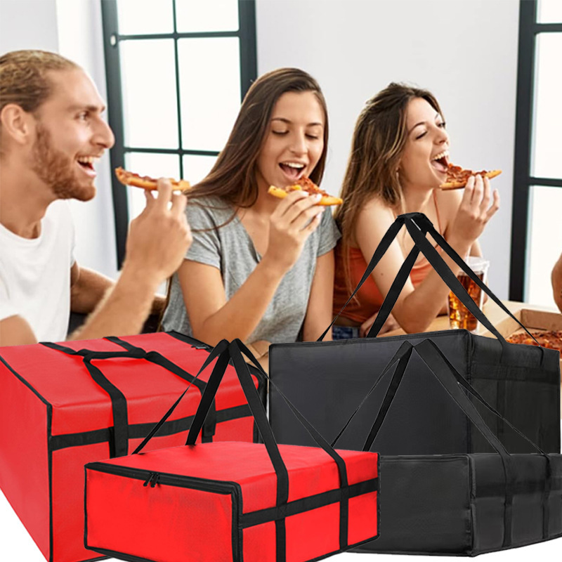 1個入り 再利用可能な断熱フードデリバリーバッグ 軽量ピザキ - Food Snacks Delivery のレビューと価格