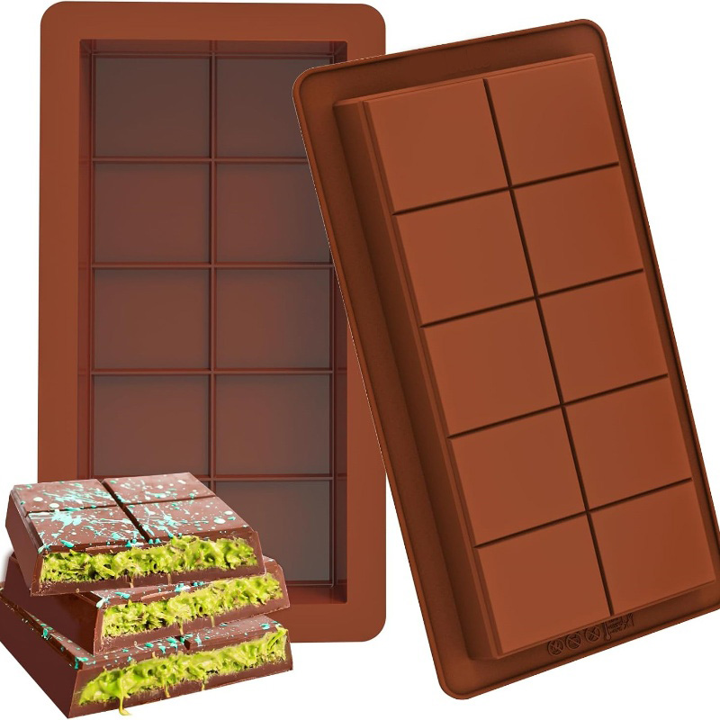 チョコレートバー型 シリコーンバー 割れるワックスメルト型  - Protein Bar のレビューと価格