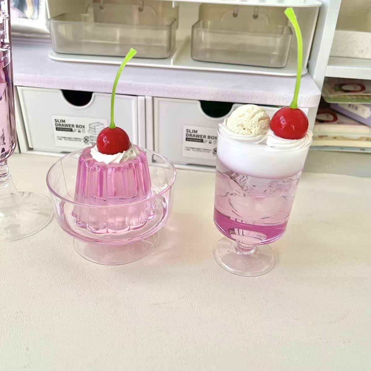 紫昭和風茶飾り古代桜ソーダゼリーキーホルダー接着剤完成品 2 - Chocolate Snack のレビューと価格
