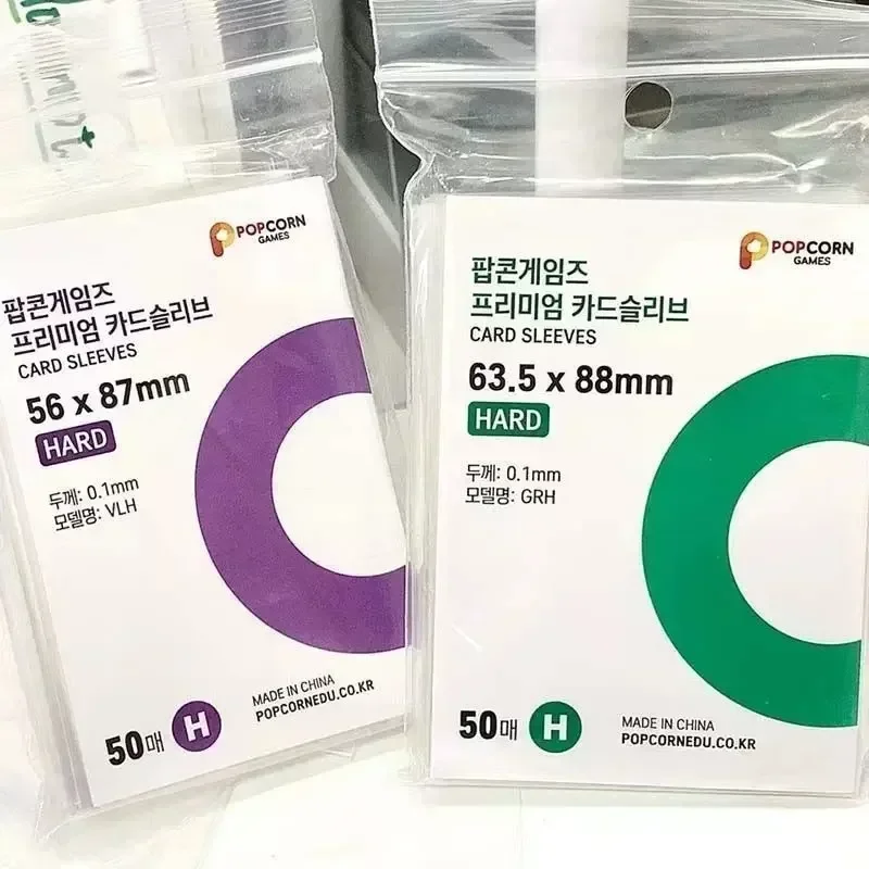 500枚入り 韓国製 カードスリーブ HD透明 K-POPア - Popcorn のレビューと価格