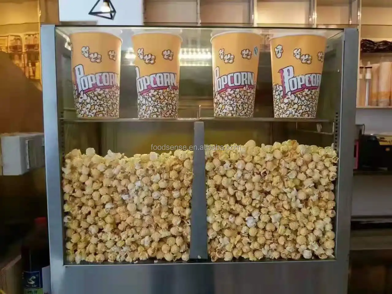 業務用ポップコーン保温キャビネット ステンレス製スナックフー - Popcorn のレビューと価格