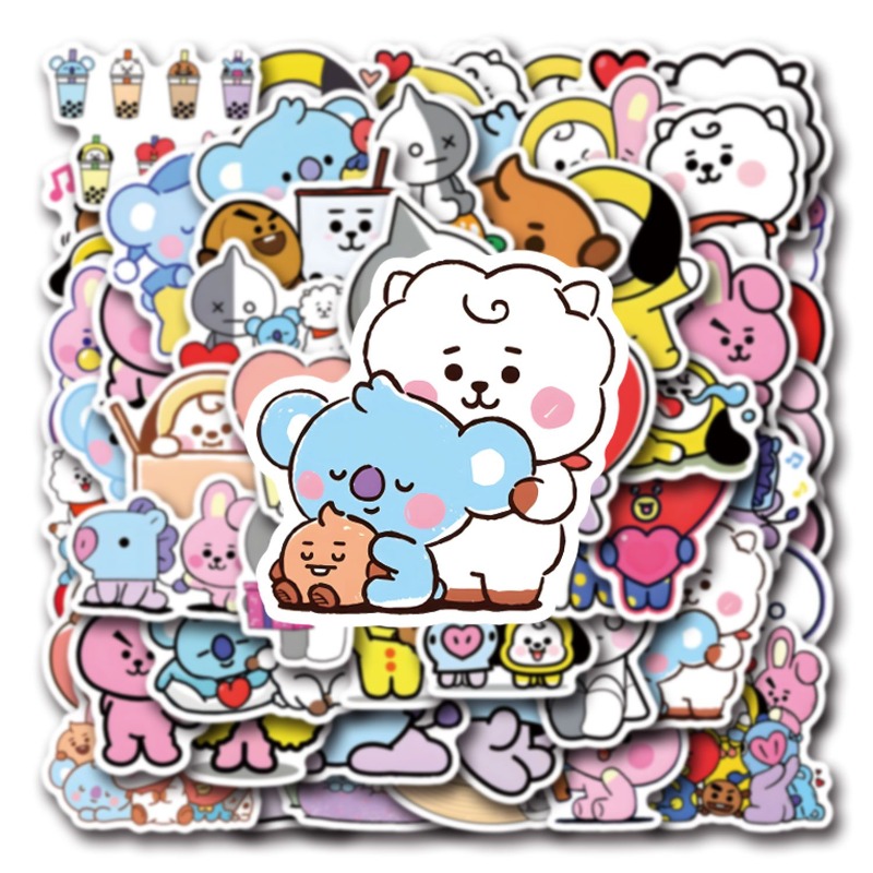 55/110枚入り BT21 チミー、クッキー、コヤ、RJ、 - Cookies Pack のレビューと価格