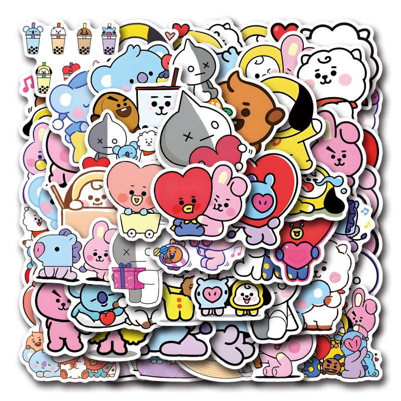 55/110枚入り BT21 チミー、クッキー、コヤ、RJ、 - Cookies Pack のレビューと価格