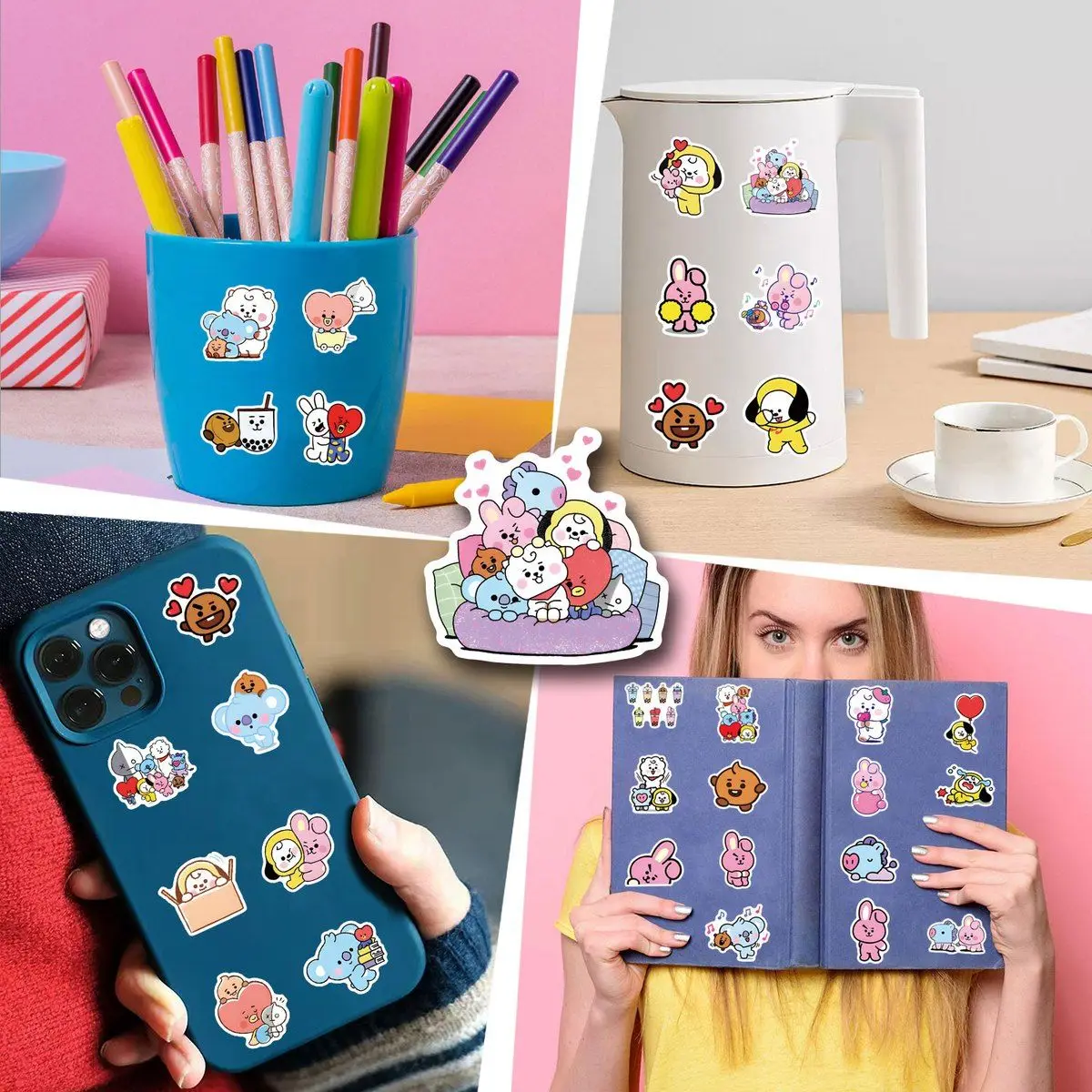 55/110枚入り BT21 チミー、クッキー、コヤ、RJ、 - Cookies Pack のレビューと価格